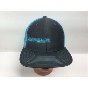 High Roller hat casino edition SnapBack Baseball‎ Trucker cap blue Turquoise